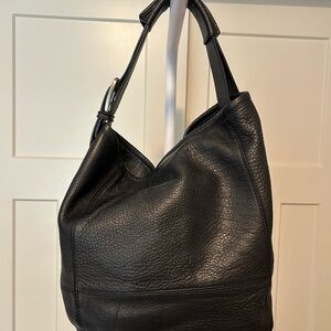Cole Haan Black Leather Shoulder Bag